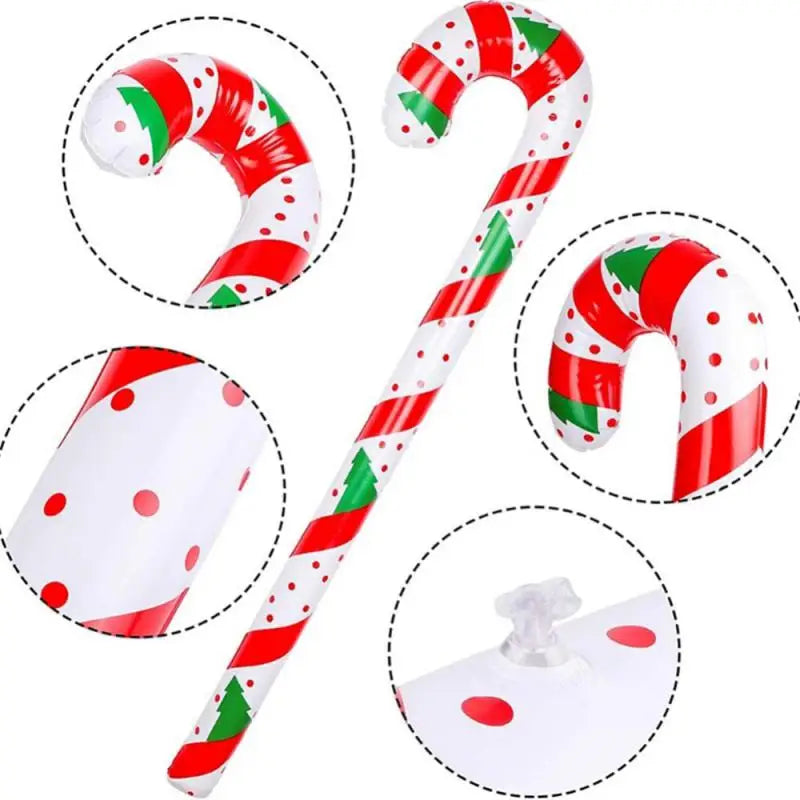 Inflatable Christmas Candy Cane Stick